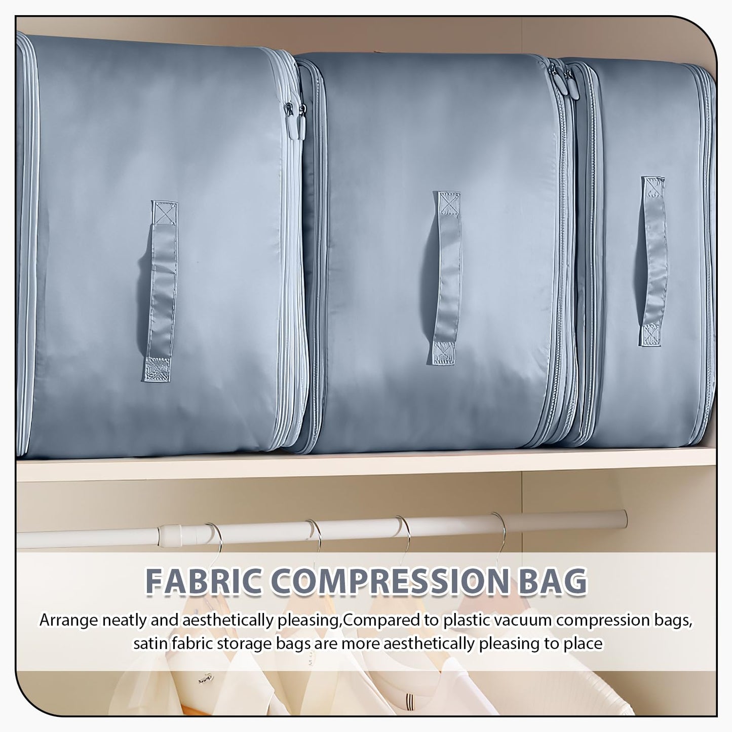 Ultra Space Saving Self Compression Organizer Bag