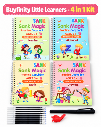 Buyfinity Little Learners™ – 4-in-1 Learning Kit